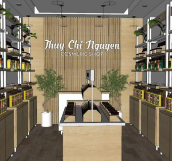 商店su模型下载_sketchup草图大师SKP模型