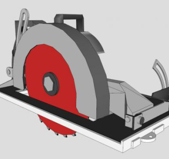 切割su模型下载_sketchup草图大师SKP模型