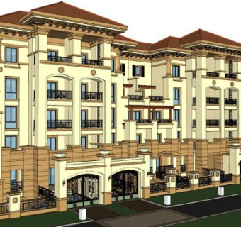 单体su模型下载_sketchup草图大师SKP模型