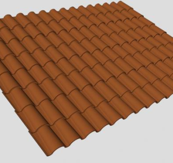 瓦片su模型下载_sketchup草图大师SKP模型