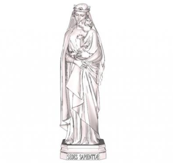 雕像su模型下载_sketchup草图大师SKP模型