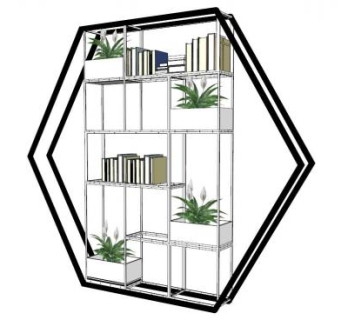 架子su模型下载_sketchup草图大师SKP模型