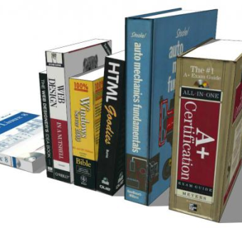 书籍su模型下载_sketchup草图大师SKP模型