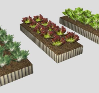 菜地su模型下载_sketchup草图大师SKP模型