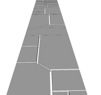 汀步su模型下载_sketchup草图大师SKP模型