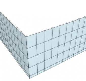 幕墙su模型下载_sketchup草图大师SKP模型