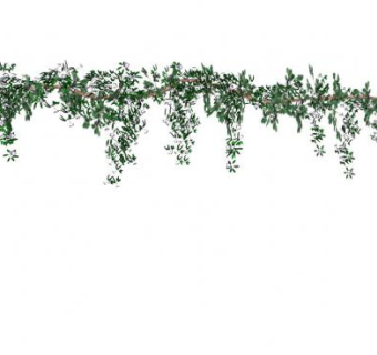 紫藤su模型下载_sketchup草图大师SKP模型