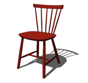 椅子su模型下载_sketchup草图大师SKP模型