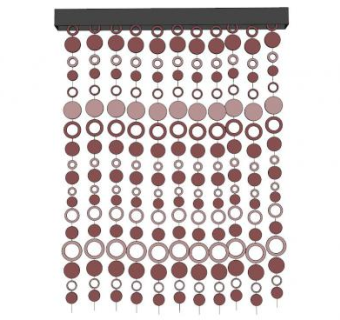 门帘su模型下载_sketchup草图大师SKP模型