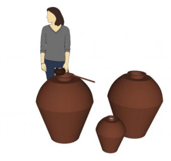 酒缸su模型下载_sketchup草图大师SKP模型