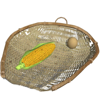 簸箕su模型下载_sketchup草图大师SKP模型