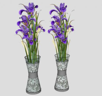 鲜花su模型下载_sketchup草图大师SKP模型