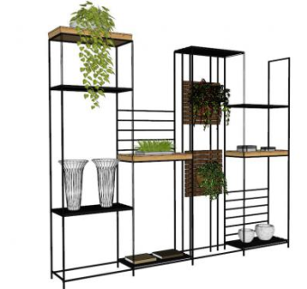 花架su模型下载_sketchup草图大师SKP模型