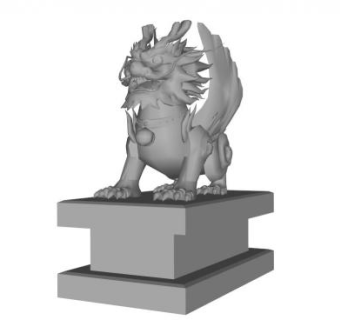 貔貅su模型下载_sketchup草图大师SKP模型