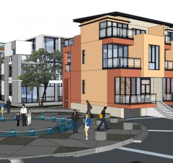 园区su模型下载_sketchup草图大师SKP模型