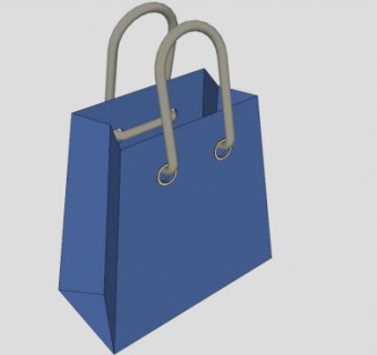 袋子su模型下载_sketchup草图大师SKP模型