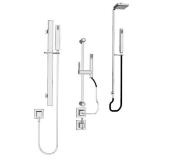 花洒su模型下载_sketchup草图大师SKP模型