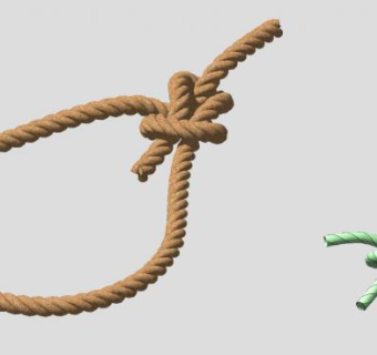 麻绳su模型下载_sketchup草图大师SKP模型