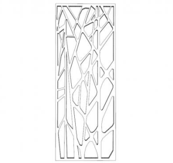 隔断su模型下载_sketchup草图大师SKP模型