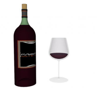 红酒su模型下载_sketchup草图大师SKP模型