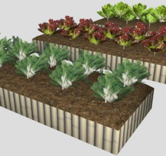 菜园su模型下载_sketchup草图大师SKP模型