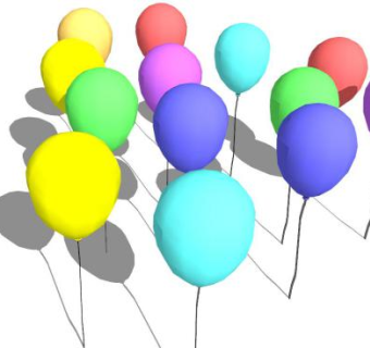 气球su模型下载_sketchup草图大师SKP模型