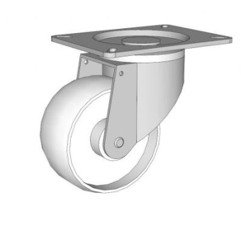 脚轮su模型下载_sketchup草图大师SKP模型