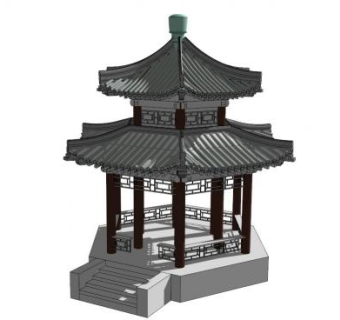 青瓦su模型下载_sketchup草图大师SKP模型