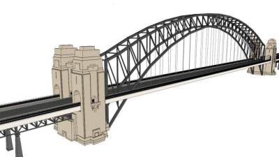 大桥su模型下载_sketchup草图大师SKP模型