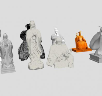 名人su模型下载_sketchup草图大师SKP模型