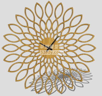 钟表su模型下载_sketchup草图大师SKP模型