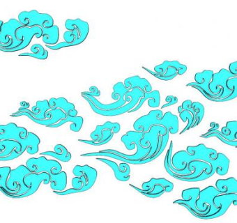 祥云su模型下载_sketchup草图大师SKP模型