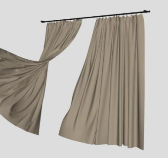 帘子su模型下载_sketchup草图大师SKP模型