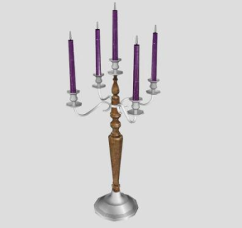 烛台su模型下载_sketchup草图大师SKP模型