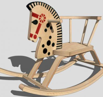 木马su模型下载_sketchup草图大师SKP模型