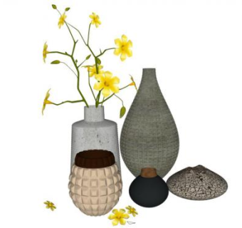 陶艺su模型下载_sketchup草图大师SKP模型