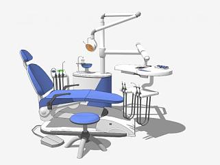 牙科器械SU模型_su模型下载 草图大师模型_SKP模型