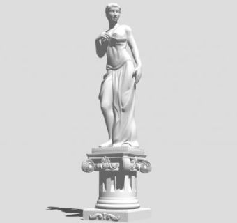 雕塑su模型下载_sketchup草图大师SKP模型