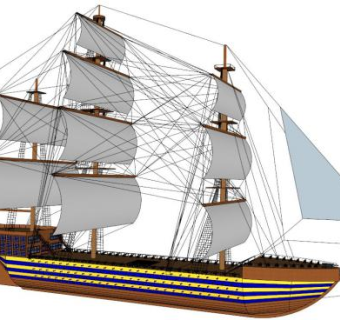 船su模型下载_sketchup草图大师SKP模型