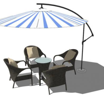 阳伞su模型下载_sketchup草图大师SKP模型