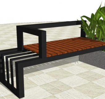 座椅su模型下载_sketchup草图大师SKP模型