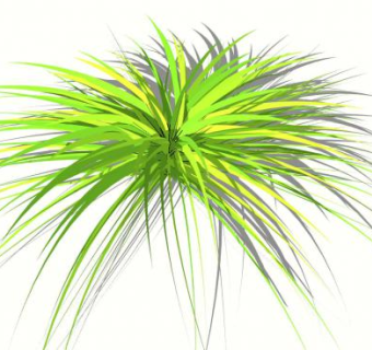 美丽草SU模型下载_sketchup草图大师SKP模型