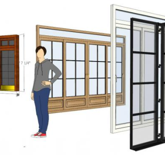玻璃su模型下载_sketchup草图大师SKP模型