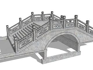 <em>拱桥</em>su模型下载_sketchup草图大师SKP模型