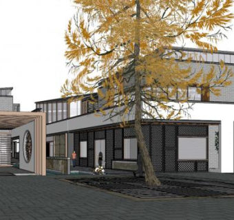 剧院su模型下载_sketchup草图大师SKP模型