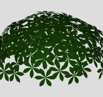 日本假灌木SU模型下载_sketchup草图大师SKP模型