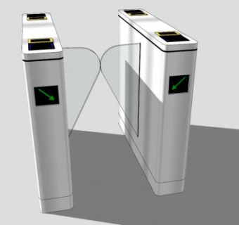 门禁su模型下载_sketchup草图大师SKP模型