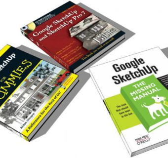 书的su模型下载_sketchup草图大师SKP模型