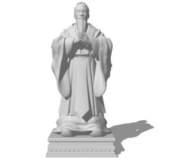 人物雕塑su模型下载_sketchup草图大师SKP模型