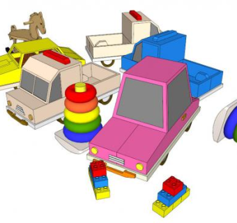 玩具su模型下载_sketchup草图大师SKP模型